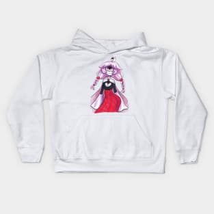 Cute Cyclops Girl Kids Hoodie